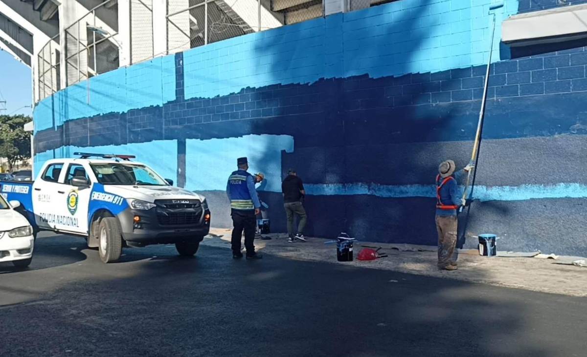 Maquillado y sin sillas: Así luce el estadio Nacional de Tegucigalpa previo a la toma de posesión de Xiomara Castro