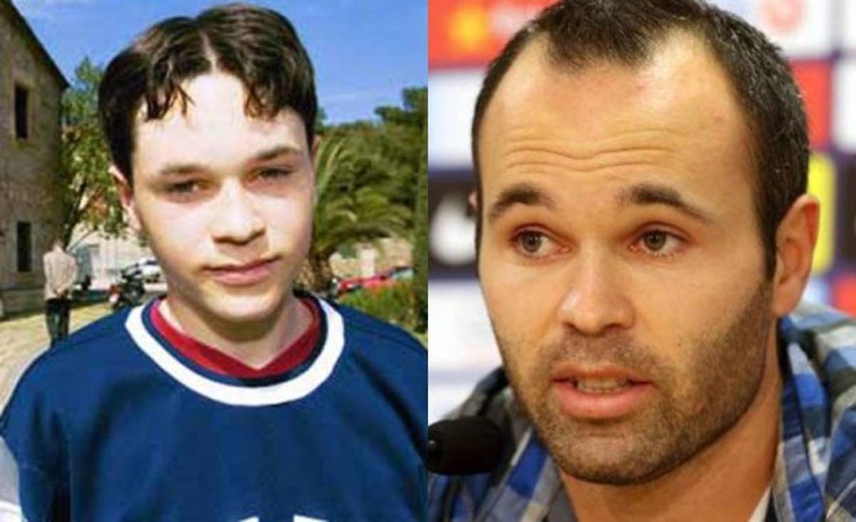 Los cambios físicos que han tenido las estrellas del fútbol