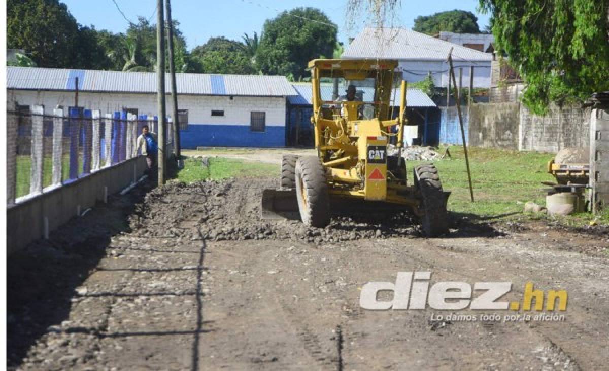 EN FOTOS: El Victoria de La Ceiba remodela su sede para juegos oficales
