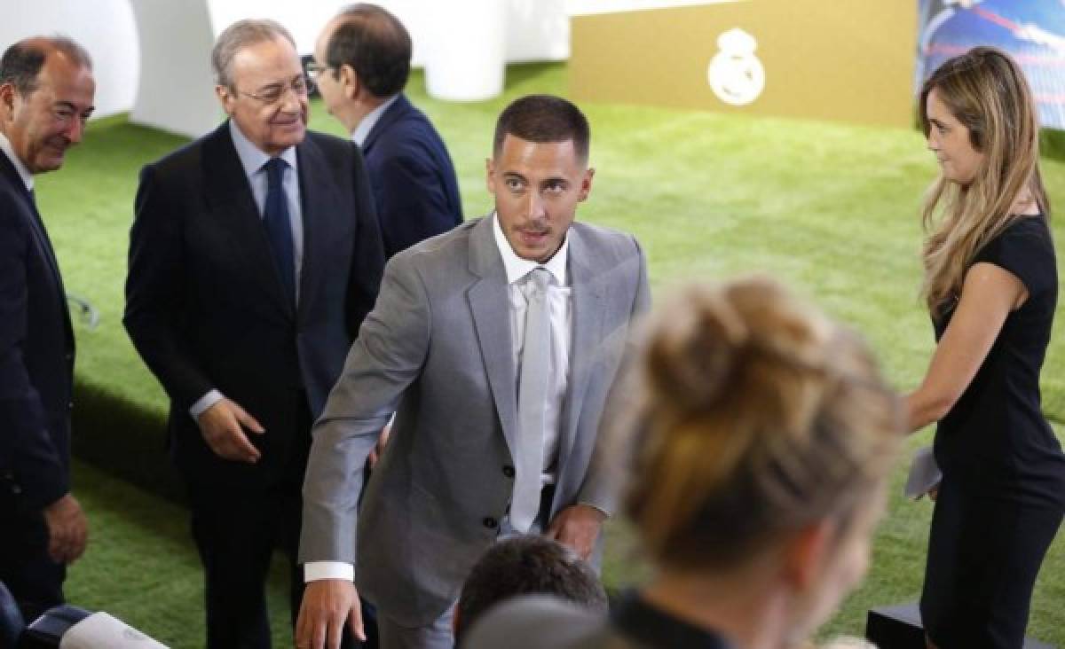 En fotos: Eden Hazard y su primer día como jugador del Real Madrid