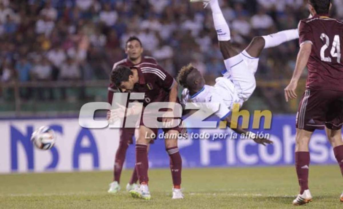 Las mejores imágenes del amistoso Honduras-Venezuela