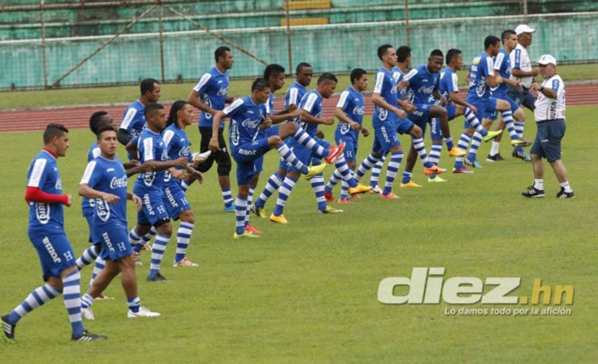 Jorge Luis Pinto comenzó a trabajar en su primer microciclo con la Bicolor