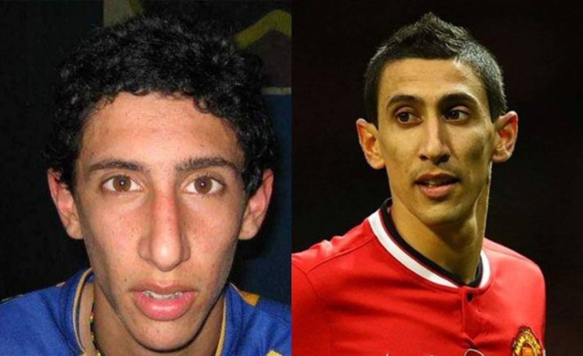 Los cambios físicos que han tenido las estrellas del fútbol