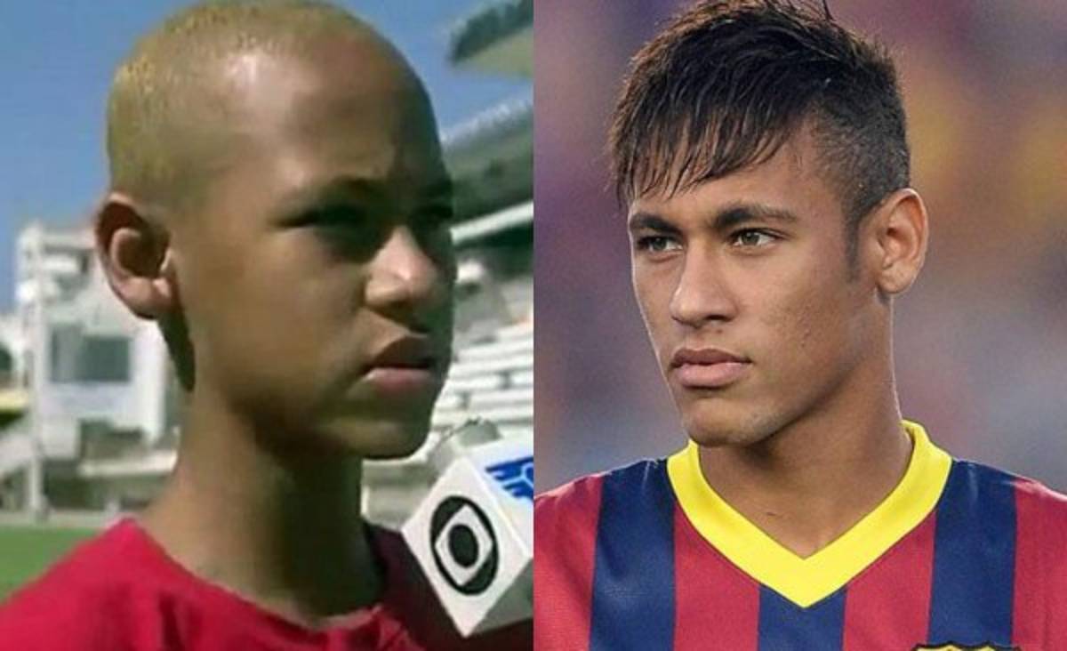 Los cambios físicos que han tenido las estrellas del fútbol