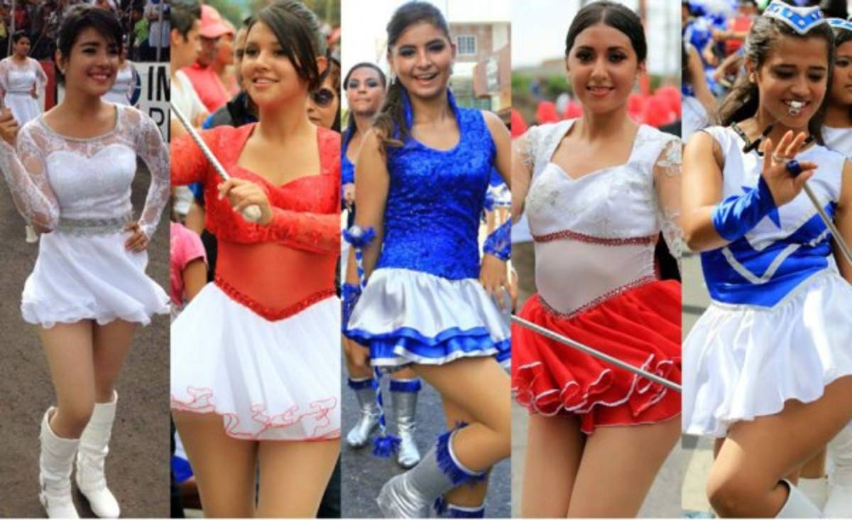 FOTOS: Las bellas chicas que adornan las fiestas patrias de Honduras
