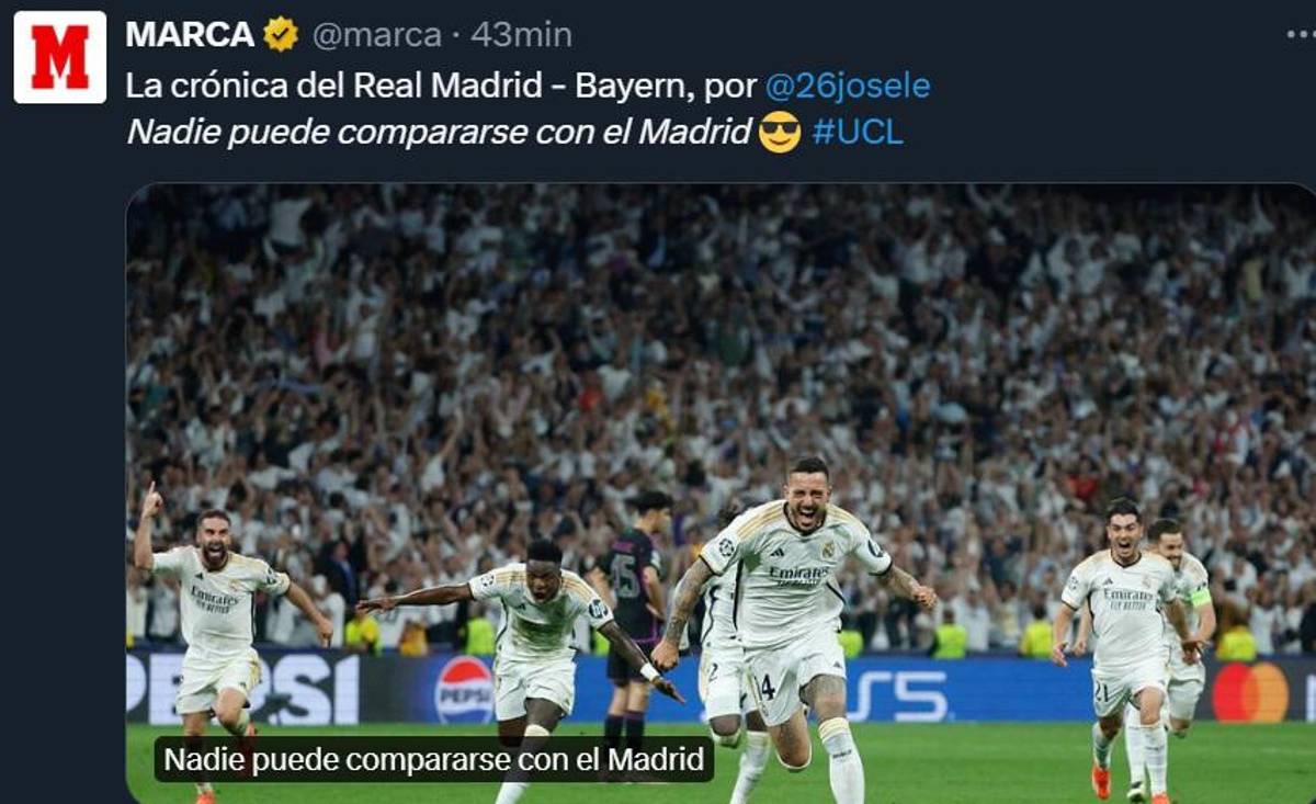 “Robo” “¿por qué soy Barcelona?”: Cristóbal Soria y la prensa internacional estalla tras el triunfo del Real Madrid vs Bayern