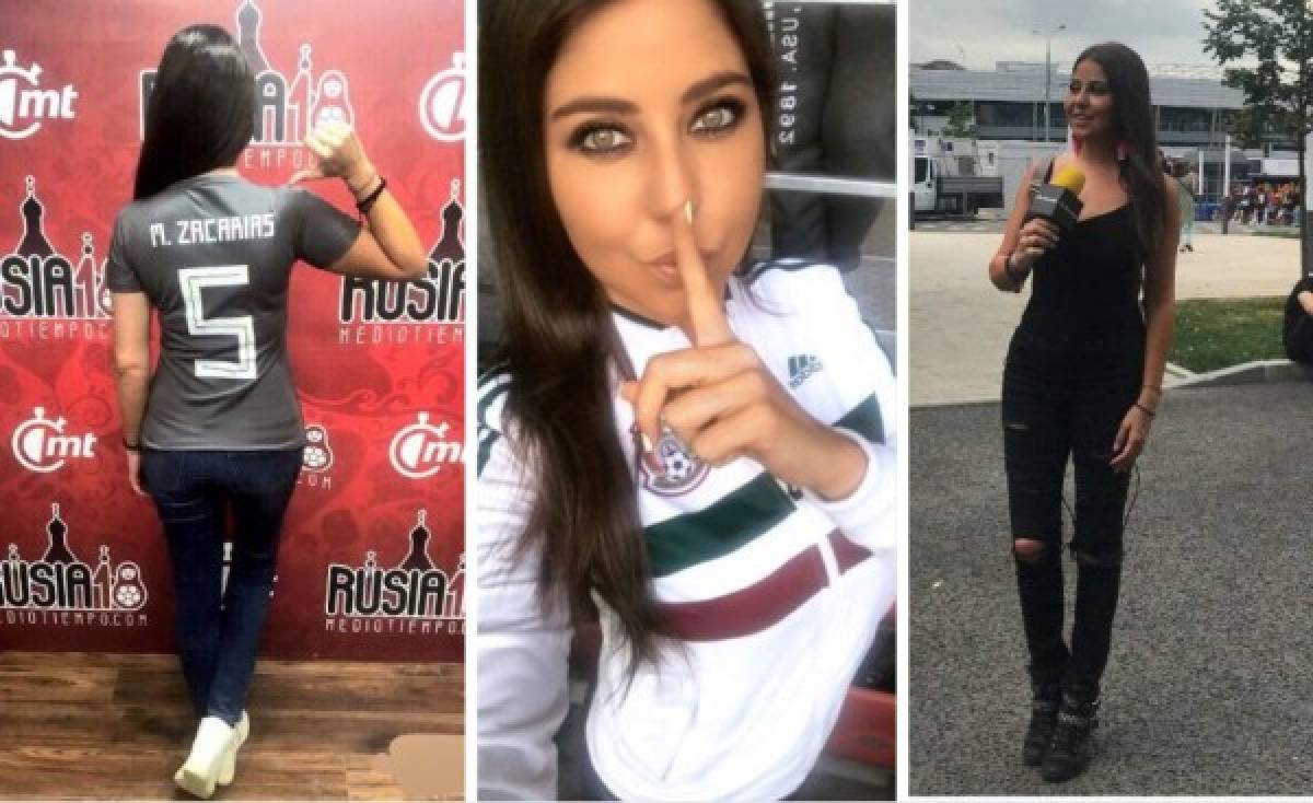 Marianna Zacarías, la periodista mexicana que enamoró a todos en Rusia