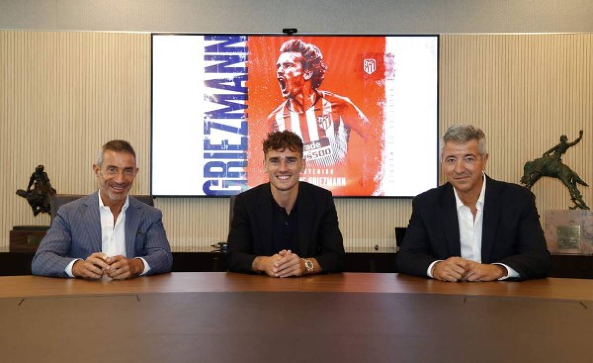 Así fue la presentación de Griezmann en el Atlético: Se olvida del Barça y el reclamo que hicieron