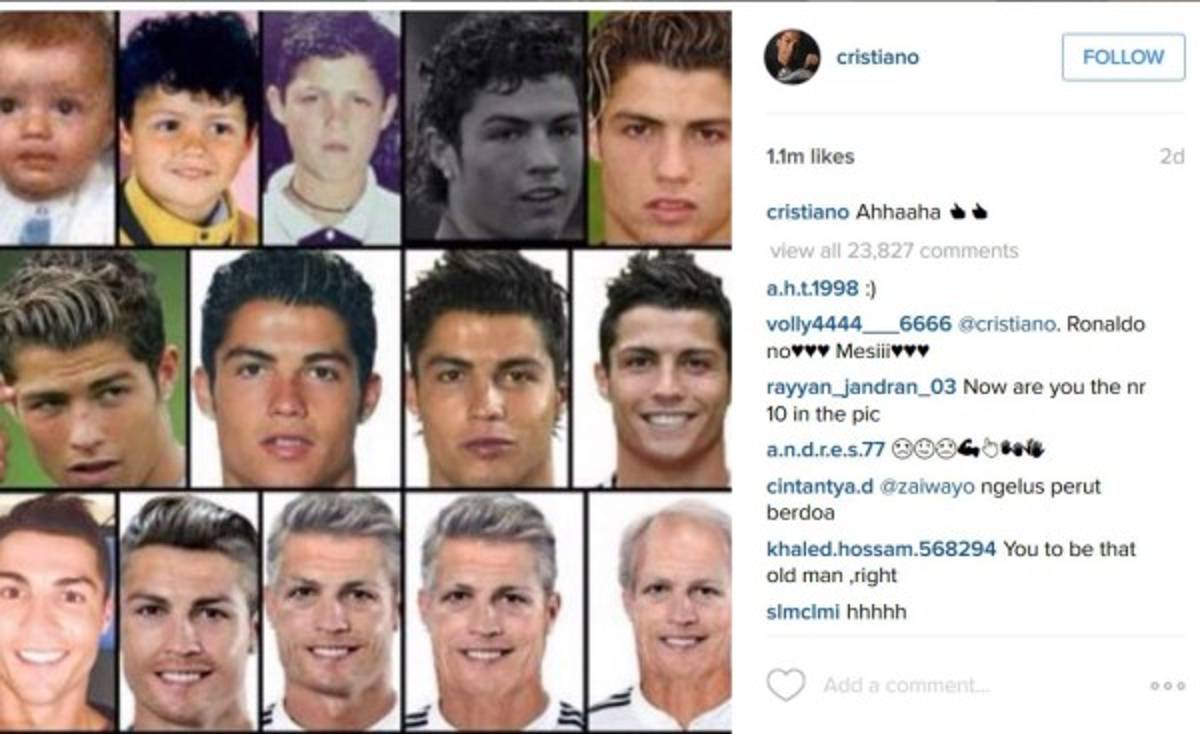 Así reaccionó el mundo con montajes de DIEZ sobre Cristiano Ronaldo