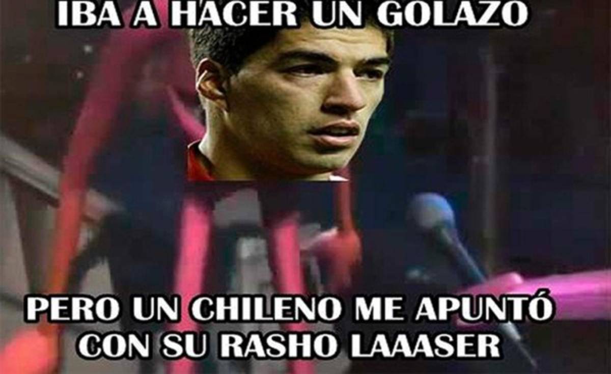 Luis Suárez se robó el show con el Barcelona y también con los memes