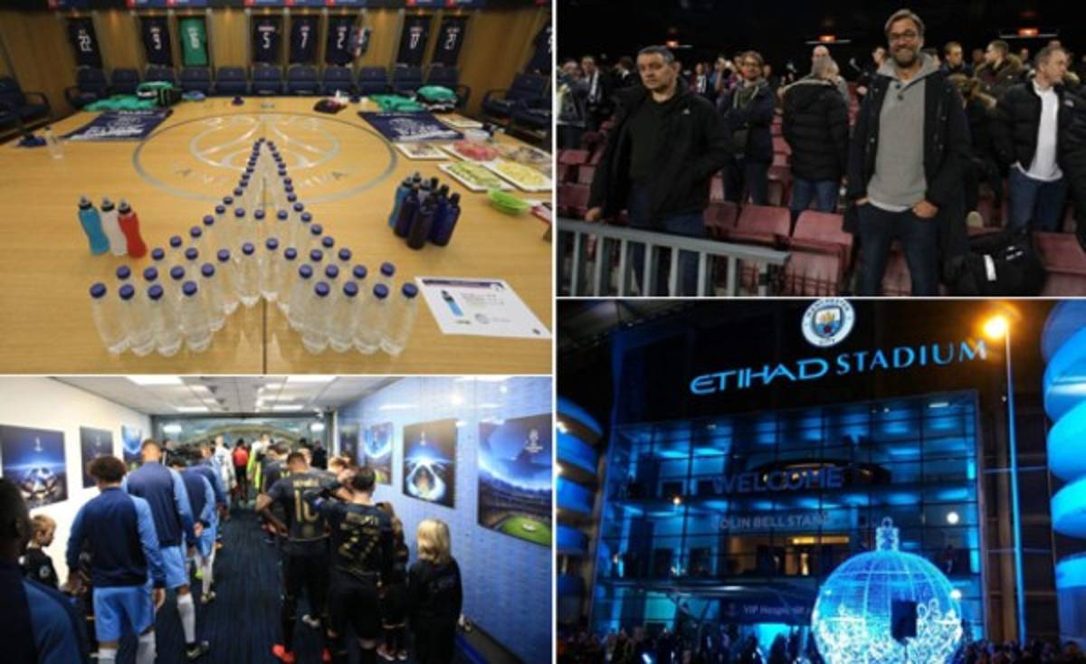 Las imágenes que la TV no muestra en la Champions League  