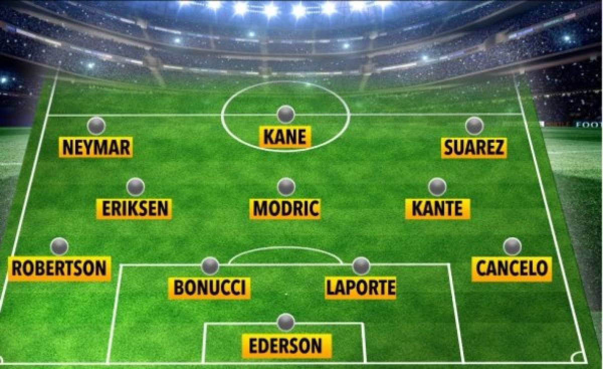 El otro equipazo: El 11 de futbolistas que no fueron nominados al Balón de Oro 2019