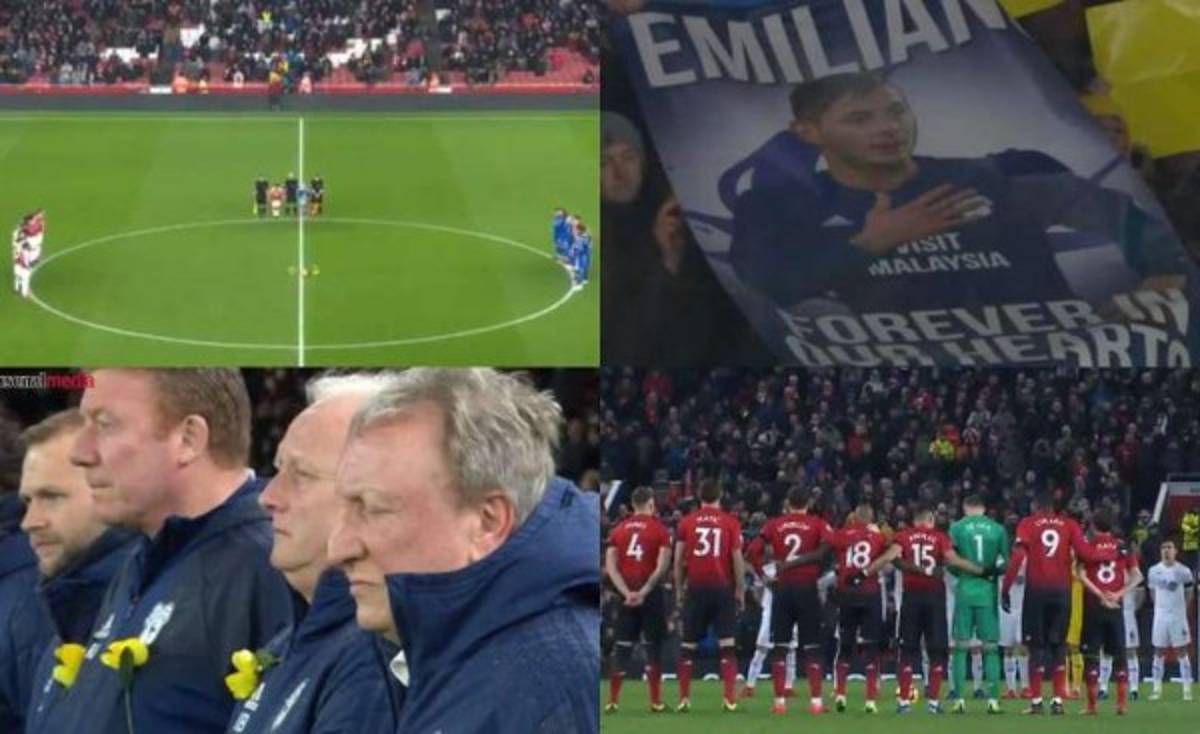 EN FOTOS: Así fue el homenaje que le hicieron a Elimiano Sala en Inglaterra