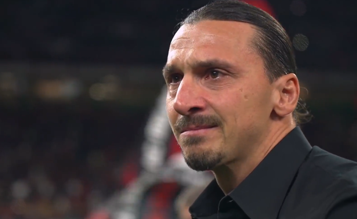 Ibrahimovic llora: anuncia que se retira del fútbol y el Milan lo despide como toda una leyenda