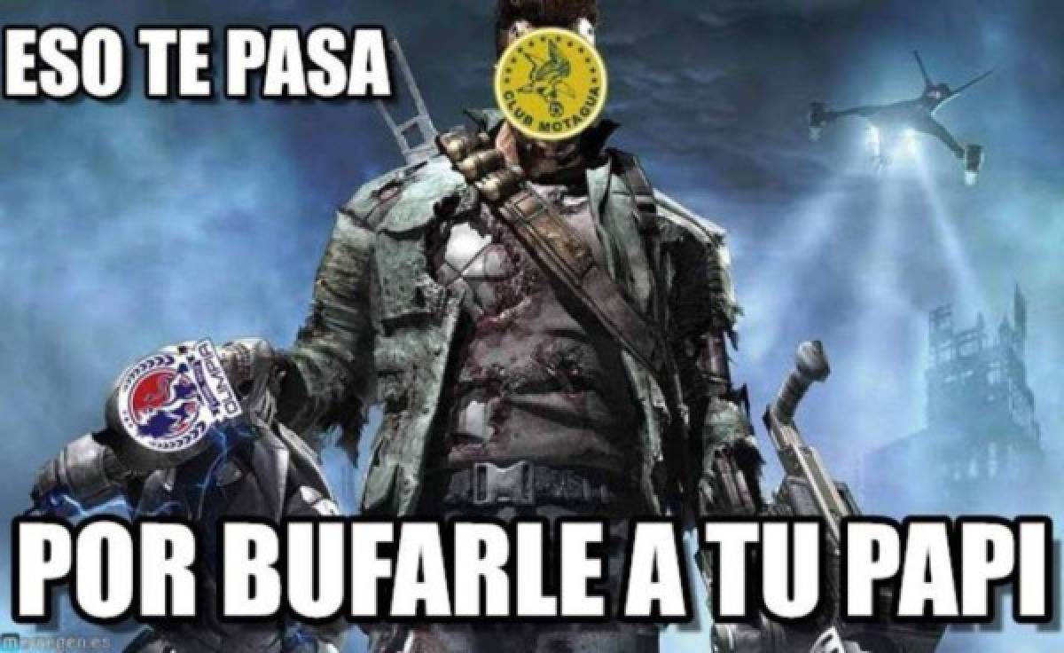 Olimpia cae ante Motagua y es atacado con divertidos memes