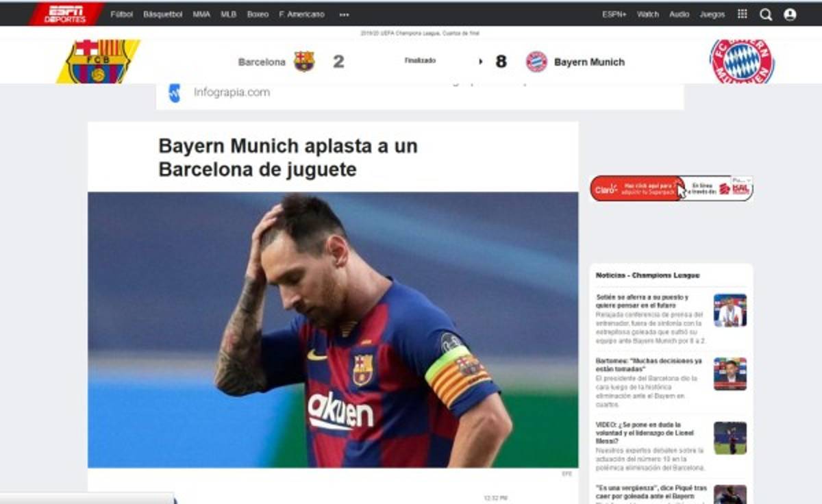 La prensa ataca con furia al Barcelona: Lo tildan de 'juguete' y como el 'fin de una era'