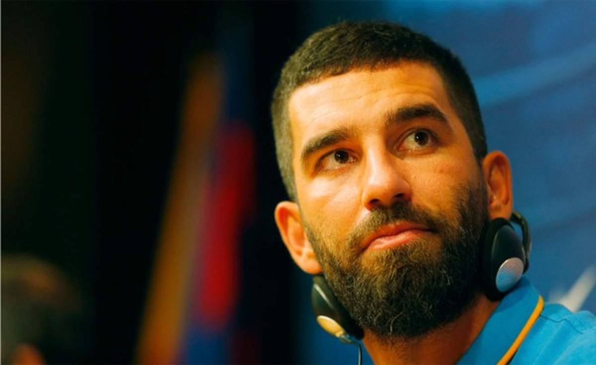 La presentación Arda Turan, nuevo fichaje del FC Barcelona,