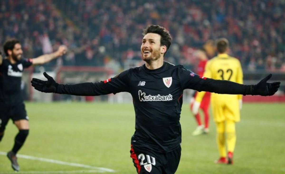 Aritz Aduriz escribe su nombre entre los mejores goleadores de Europa.