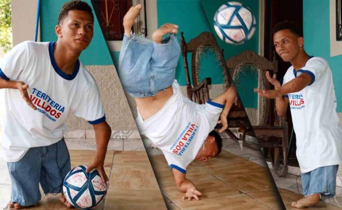 La historia de Elmer Espinal, el delantero que golea con el alma