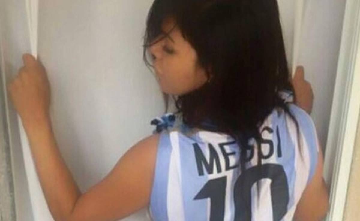 Miss Bum Bum celebra el regreso de Messi a la selección de Argentina