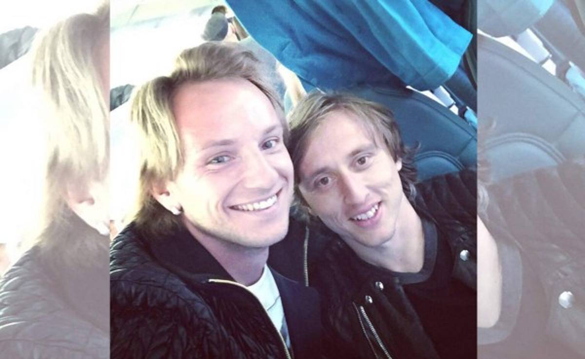 Rakitic y Modric viajan juntos luego del clásico