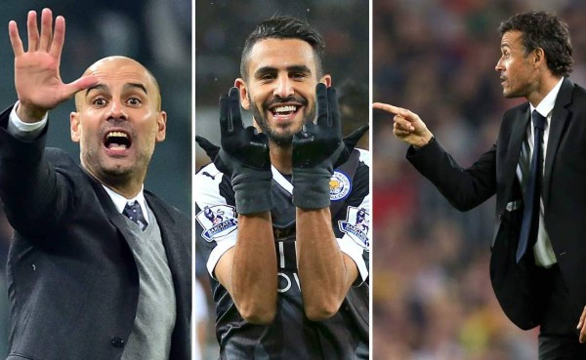 Guardiola se entremete en las negociaciones del Barcelona por Riyad Mahrez