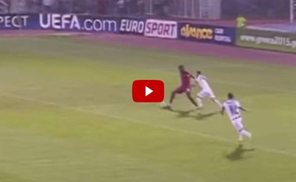 VIDEO: Portero francés humilla a su rival al meterle una cocina