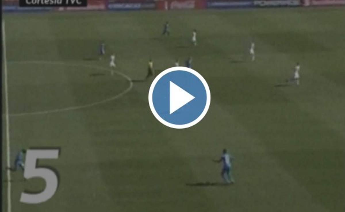 VIDEO: Honduras fabricó el 1-0 con 10 pases en 26 segundos