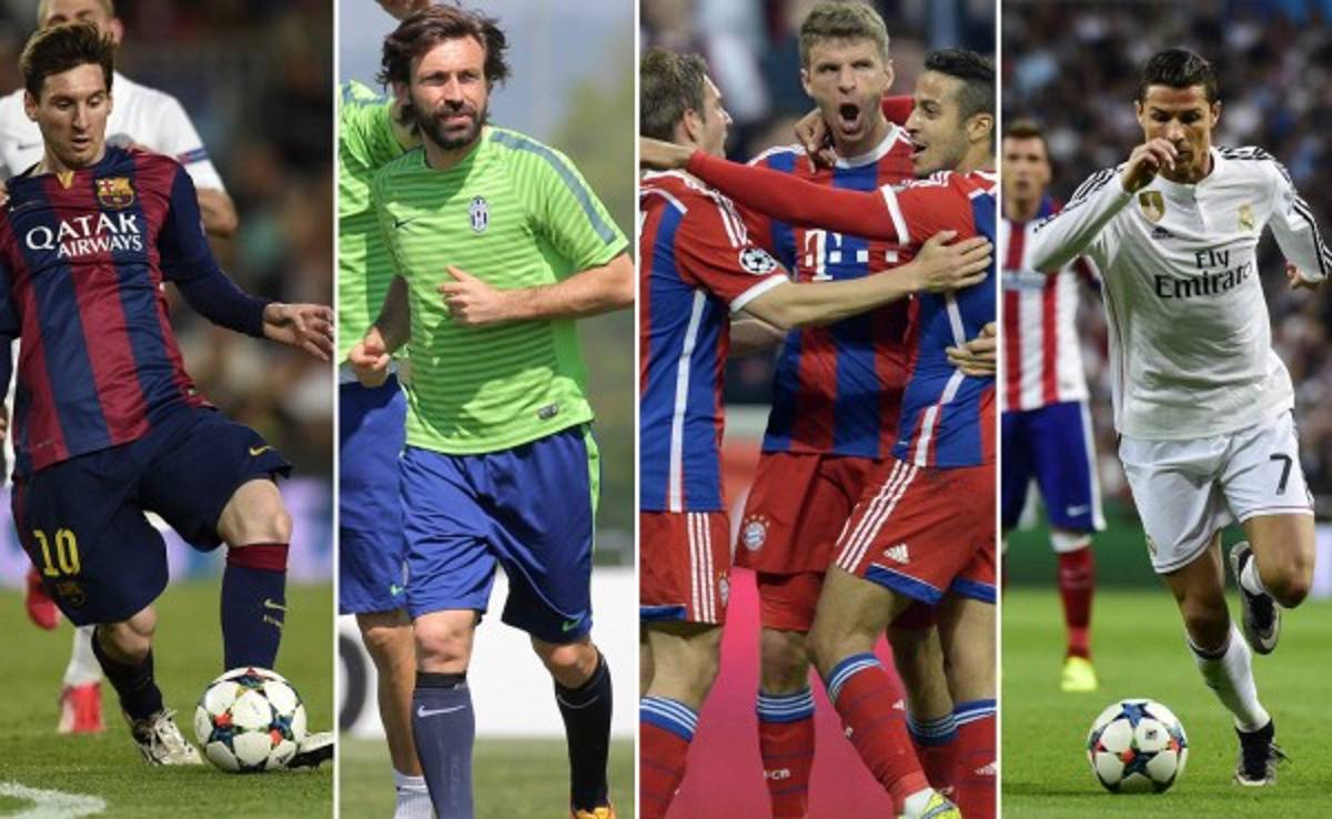 Los partidos en semifinales de Champions que generarían mucho morbo