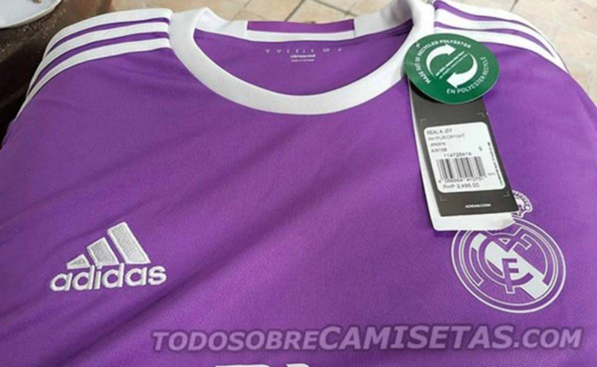 Se filtra la supuesta segunda camiseta del Real Madrid
