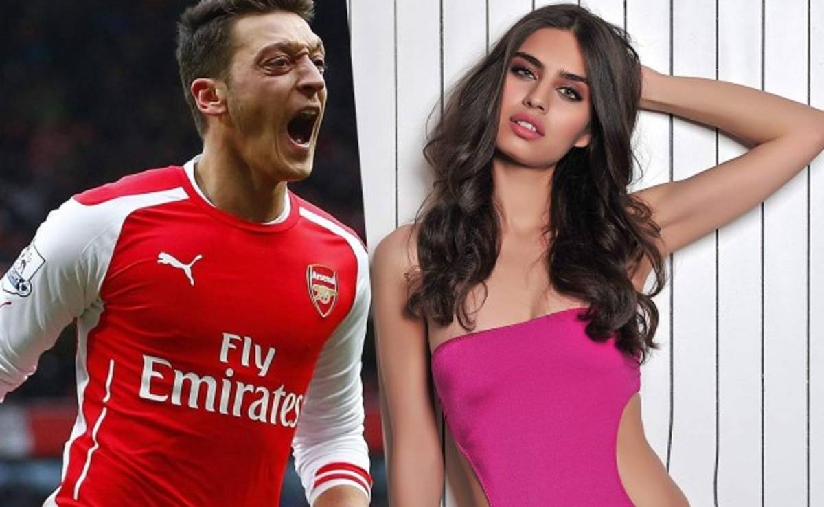 Mesut Ozil es sorprendido en Londres con la 'Irina' Shayk' de Turquía