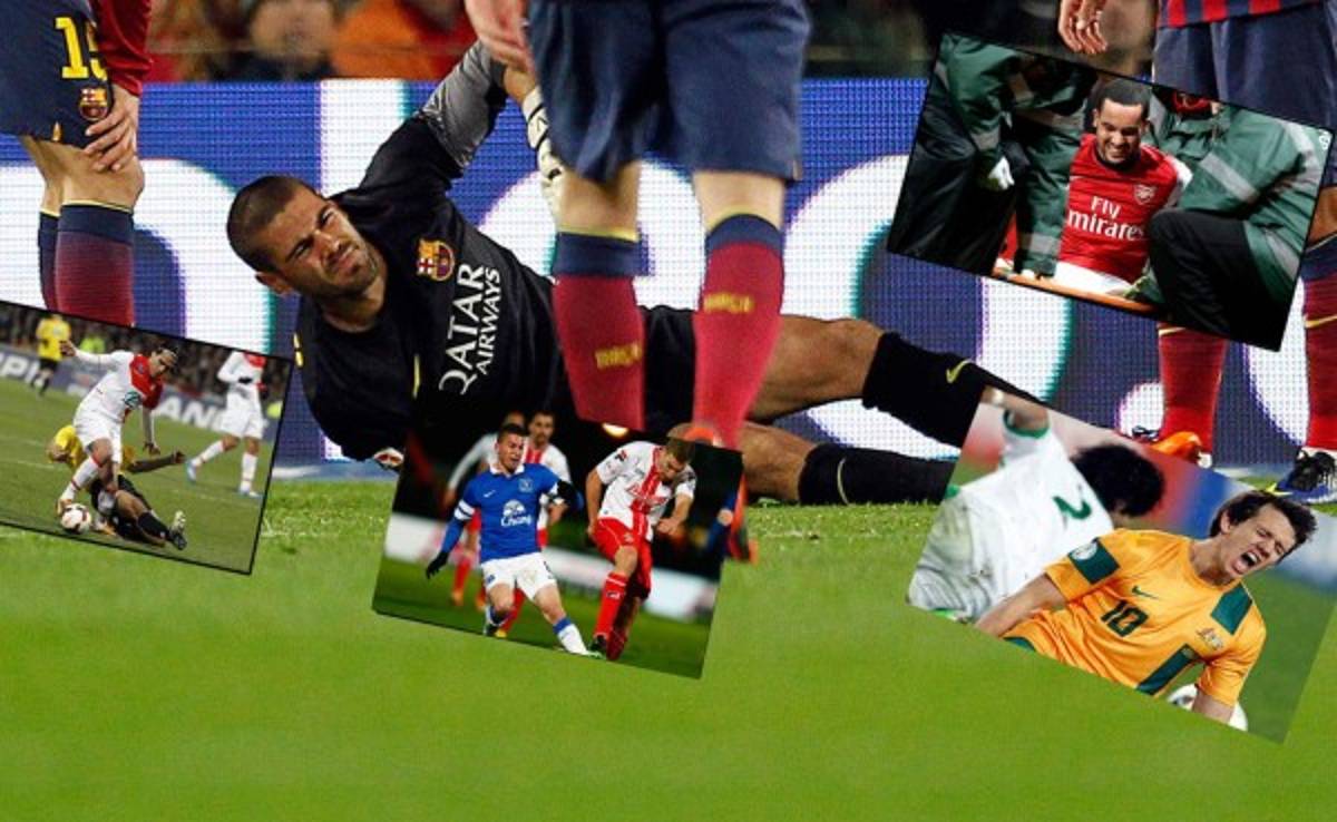 Lesión de ligamento cruzado, un látigo para los futbolistas