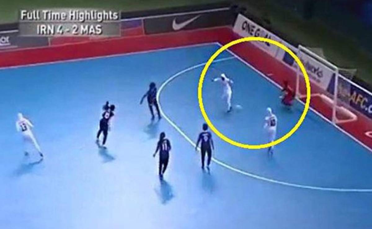 VIDEO: Golazo de la selección de Irán en el fútbol sala femenino