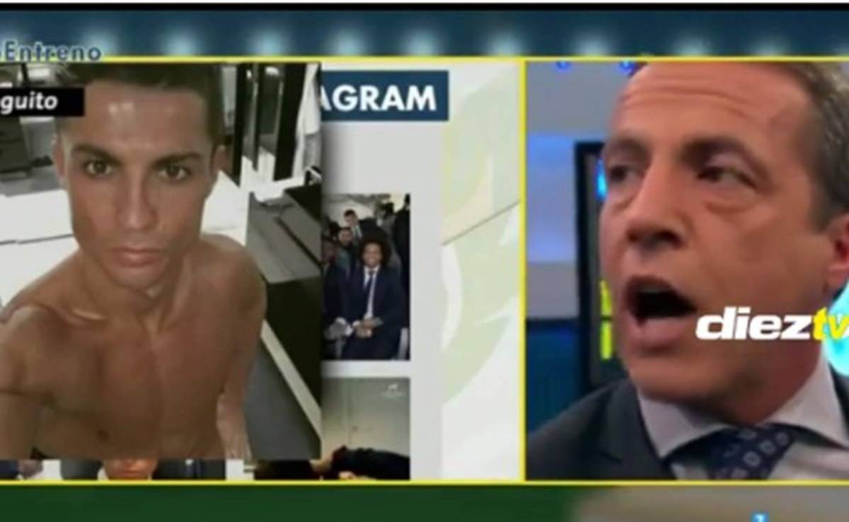VIDEO: Presentador español ataca con todo a Cristiano por su foto en Instagram
