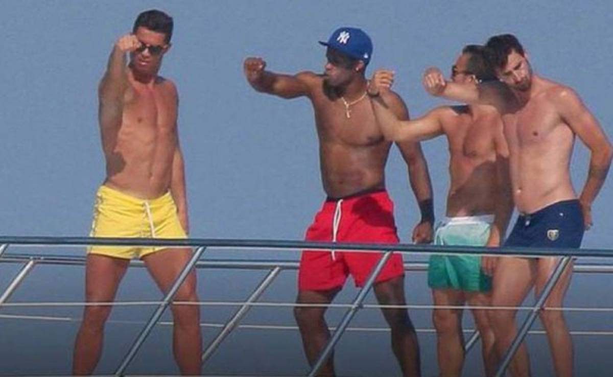 Revelan identidad de los amigos de Cristiano Ronaldo