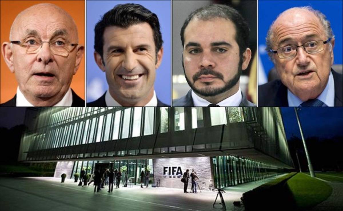 FIFA confirma candidaturas de Figo, Van Praag y Al Hussein contra Blatter