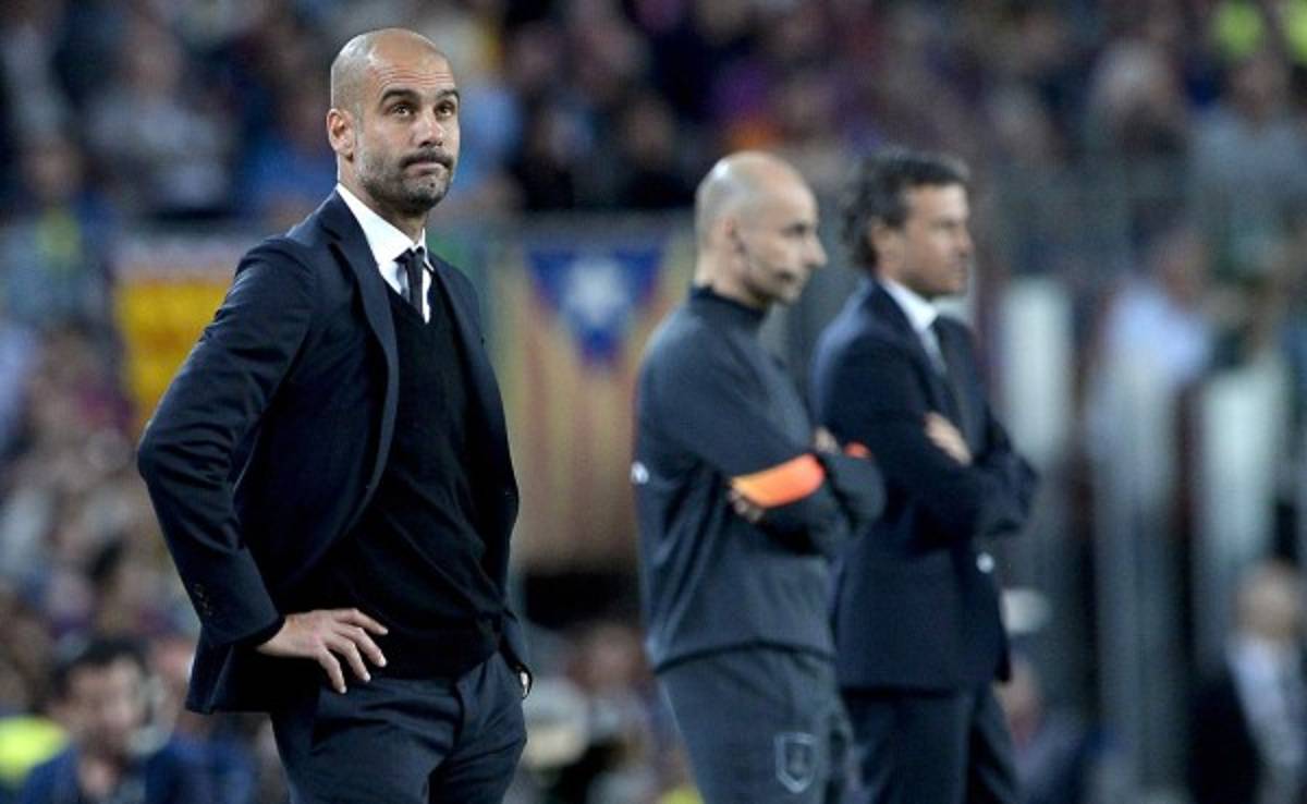 VIDEO: El gesto de decepción de Pep Guardiola con el tercer gol de Messi