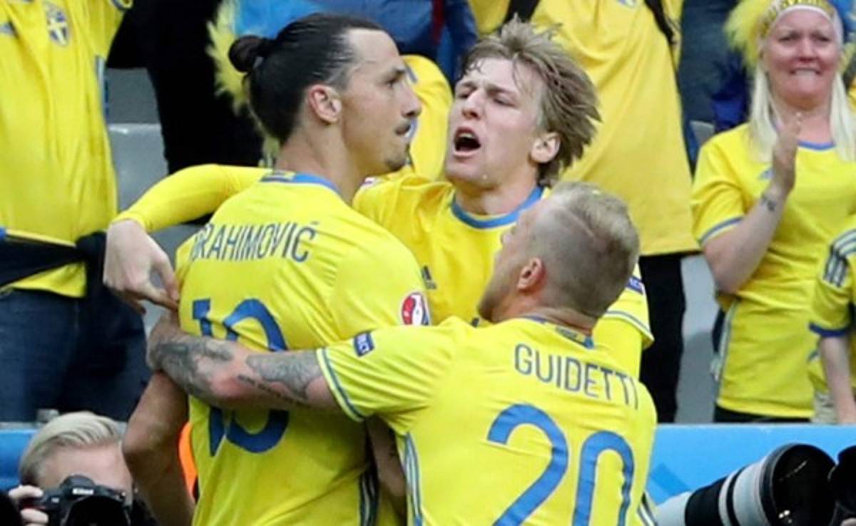 Suecia e Irlanda empatan en París por el grupo E de la Eurocopa