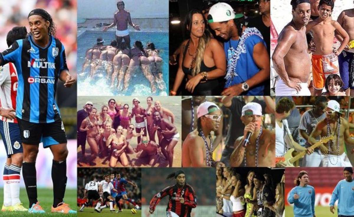Los 10 escándalos más sonados en la vida de Ronaldinho