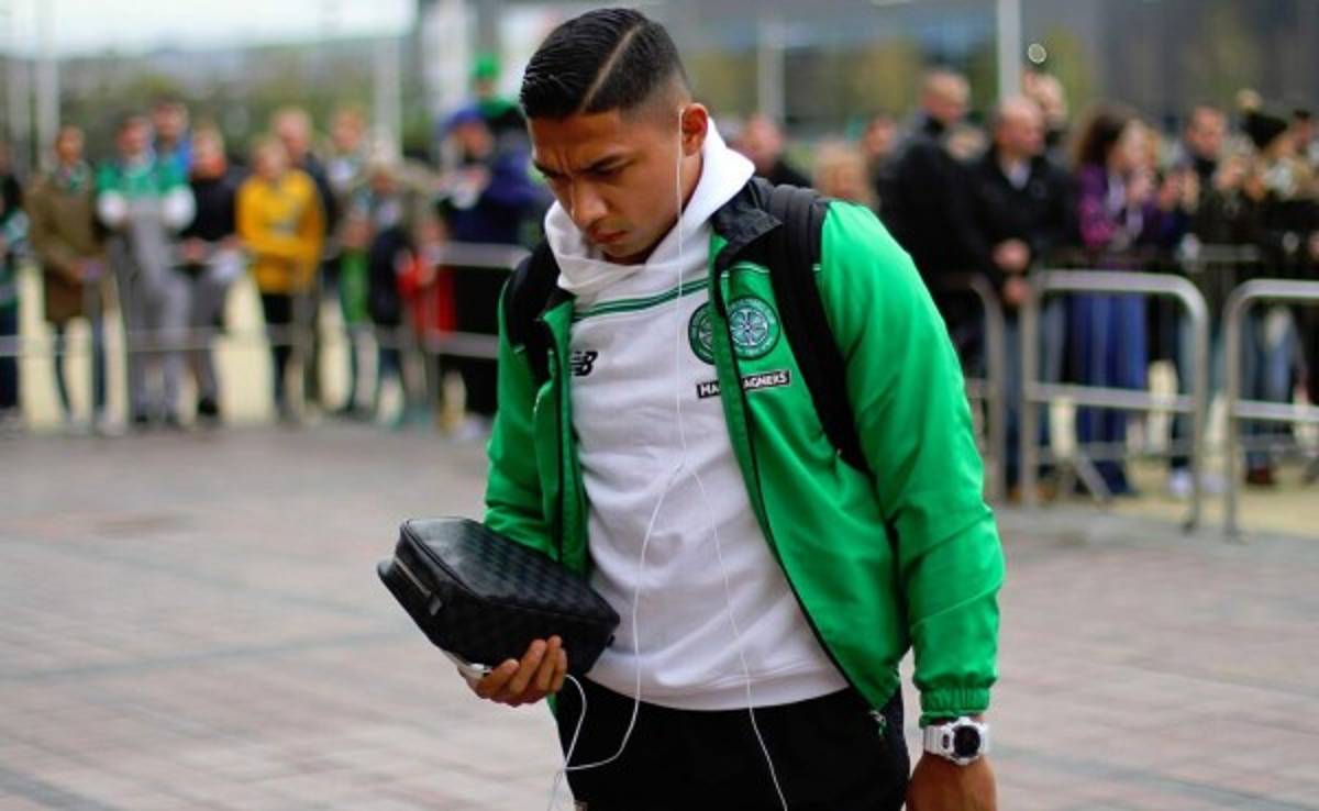 ¡PREOCUPANTE! Emilio Izaguirre suma siete partidos sin jugar con Celtic