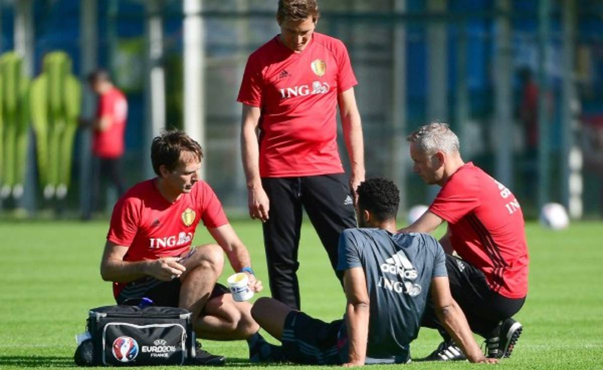 Moussa Dembélé, baja en Bélgica frente a Hungría