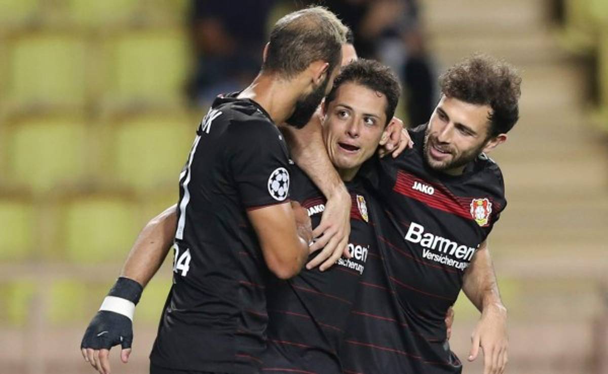 'Chicharito' Hernández llegó a 100 goles en Europa en el empate ante Mónaco