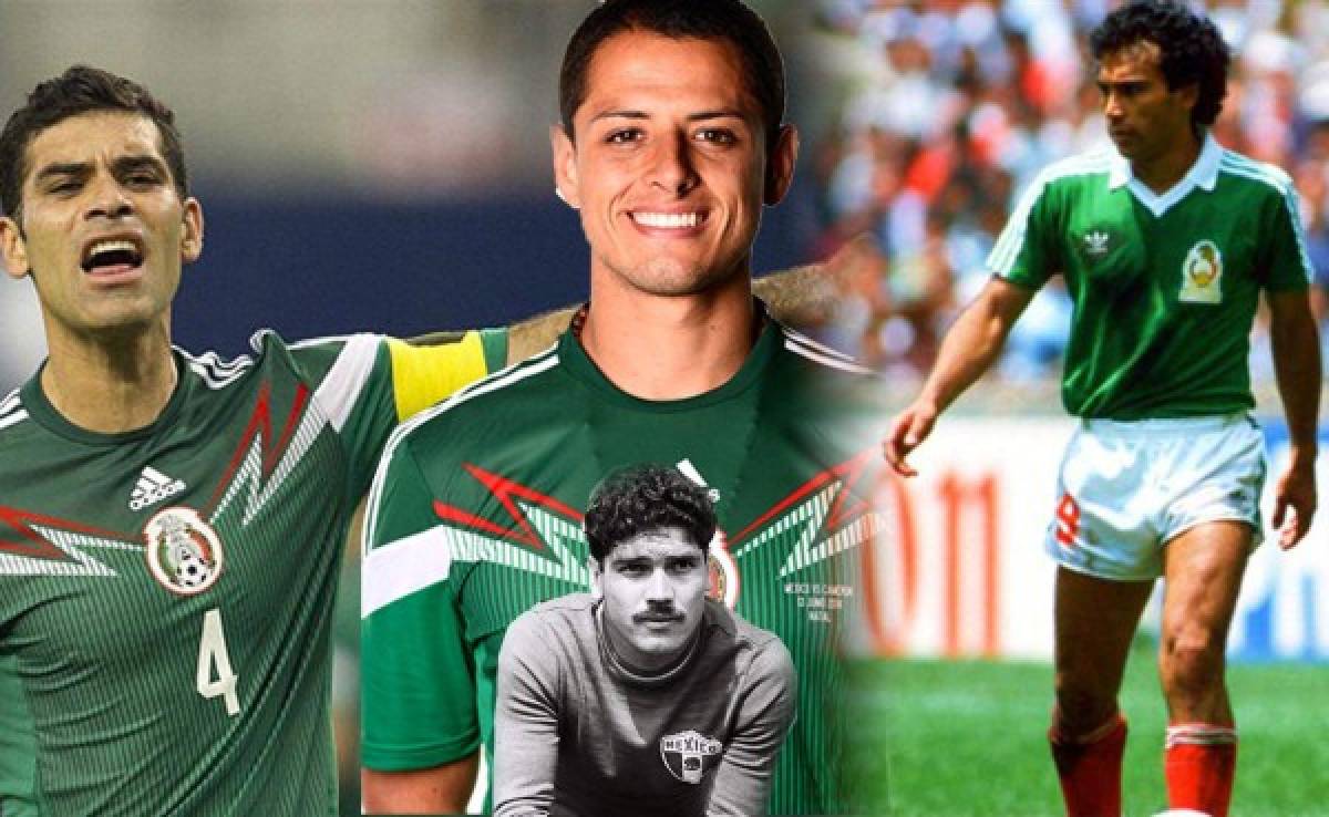 Estos son los mejores jugadores en la historia del fútbol de México