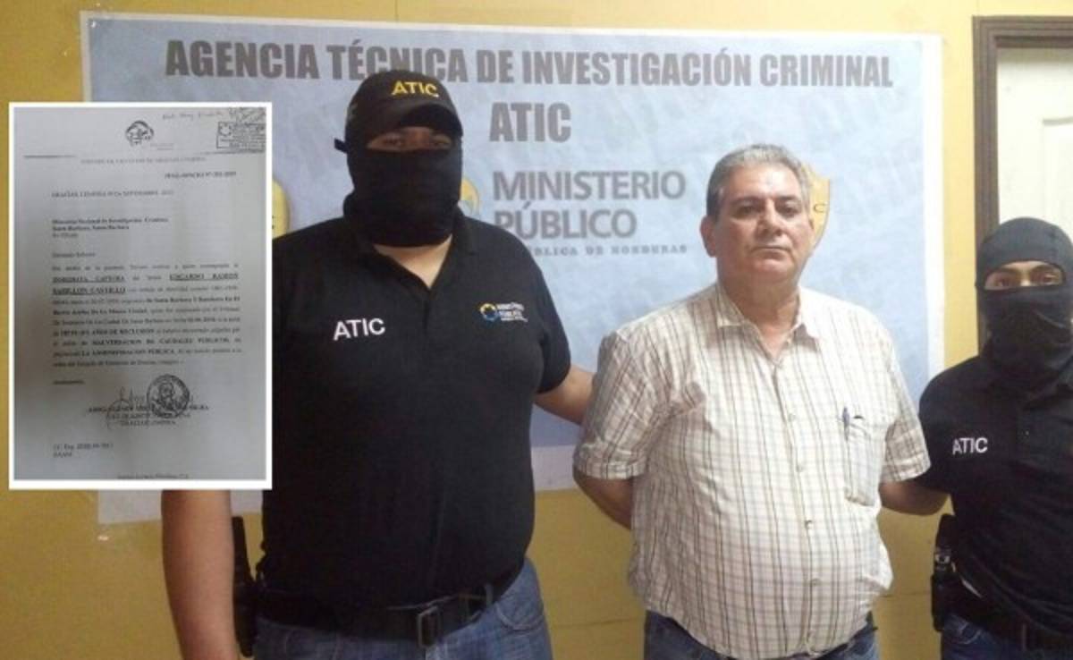 Capturan al expresidente del Real Patepluma en Honduras