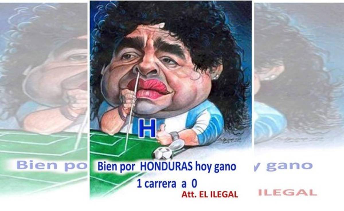 Honduras calló a Maradona, ¡sí sabemos jugar fútbol!