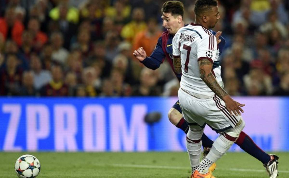 Messi explica cómo pensó el genial amague que ridiculizó a Boateng