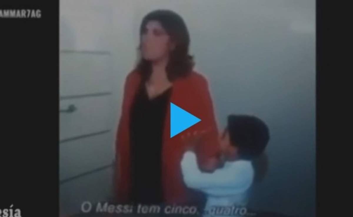VIDEO: Hijo de Cristiano Ronaldo le pregunta por Messi a su abuela y ella se molesta