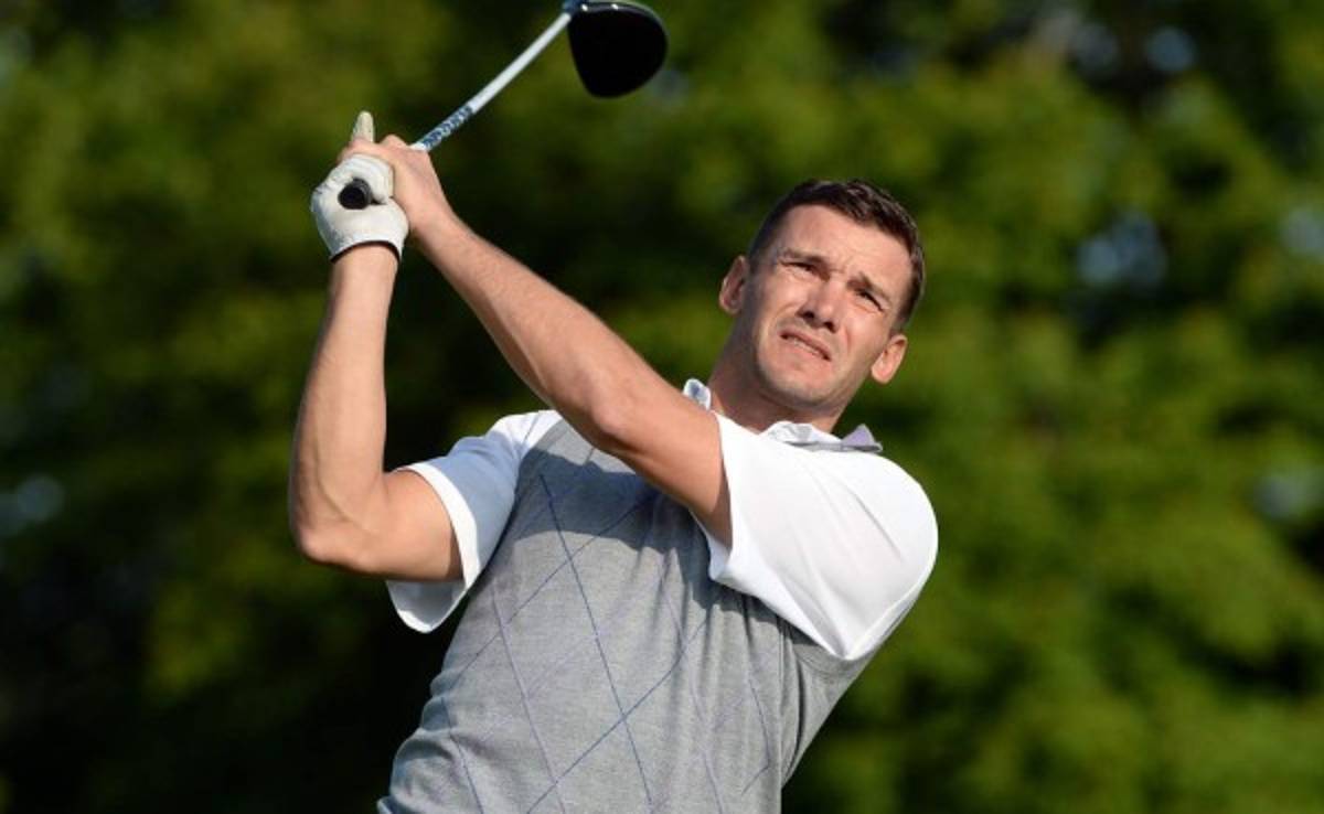 Ex goleador Andriy shevchenko ahora sueña con ser golfista olímpico