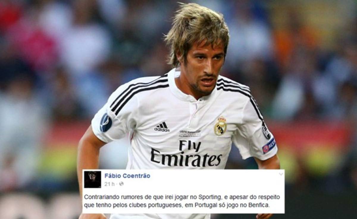 Coentrao niega su salida del Real Madrid para fichar por el Sporting Lisboa