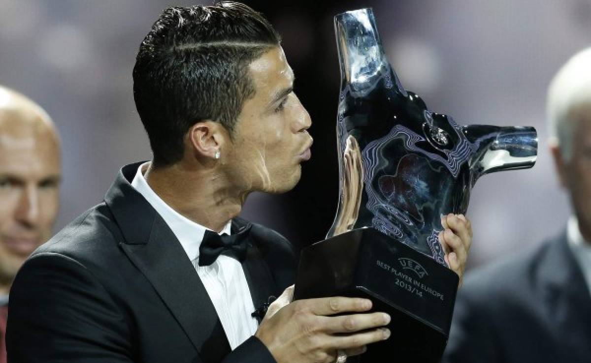 Cristiano Ronaldo gana premio al Mejor Jugador de Europa